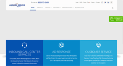 Desktop Screenshot of answeringserviceonline.com