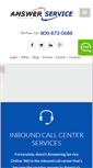 Mobile Screenshot of answeringserviceonline.com
